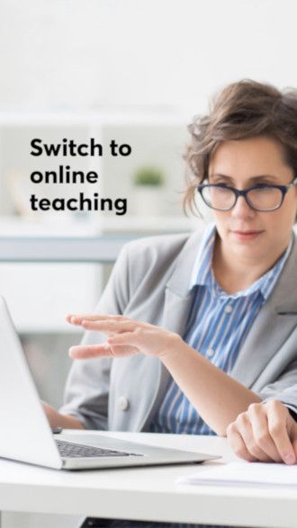 La formation en ligne. Cours en ligne. E-learning.